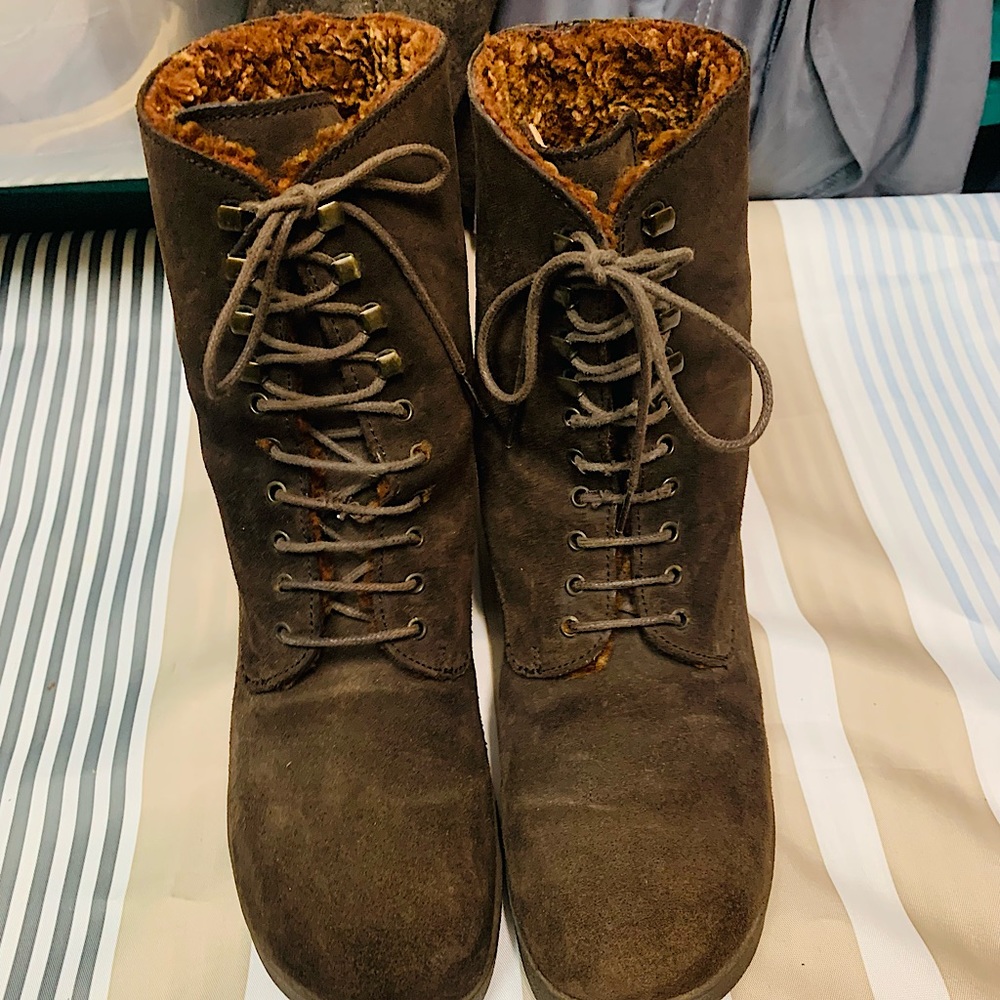 Stephane Kelian Lace Up Boots